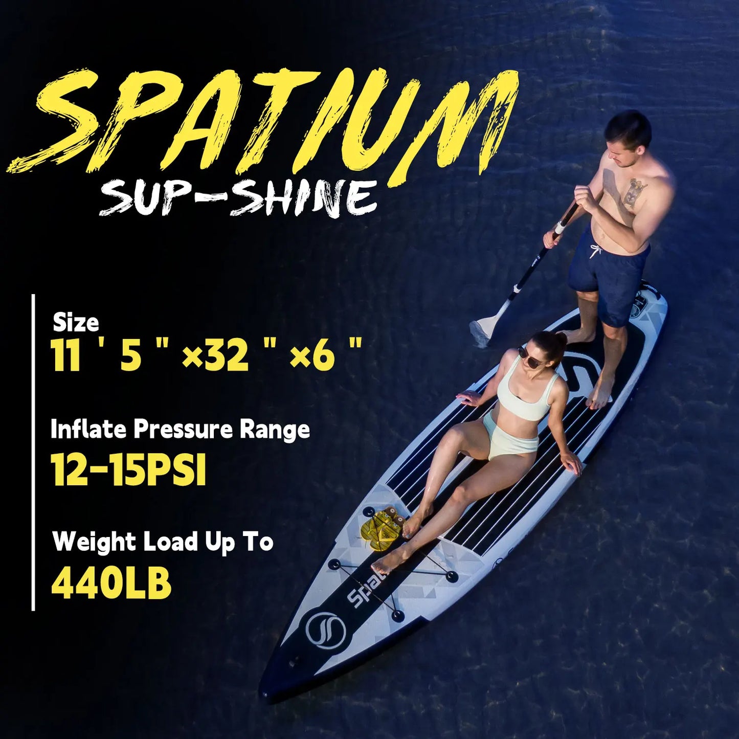 Surf Paddleboard Set with Pump Carry Bag