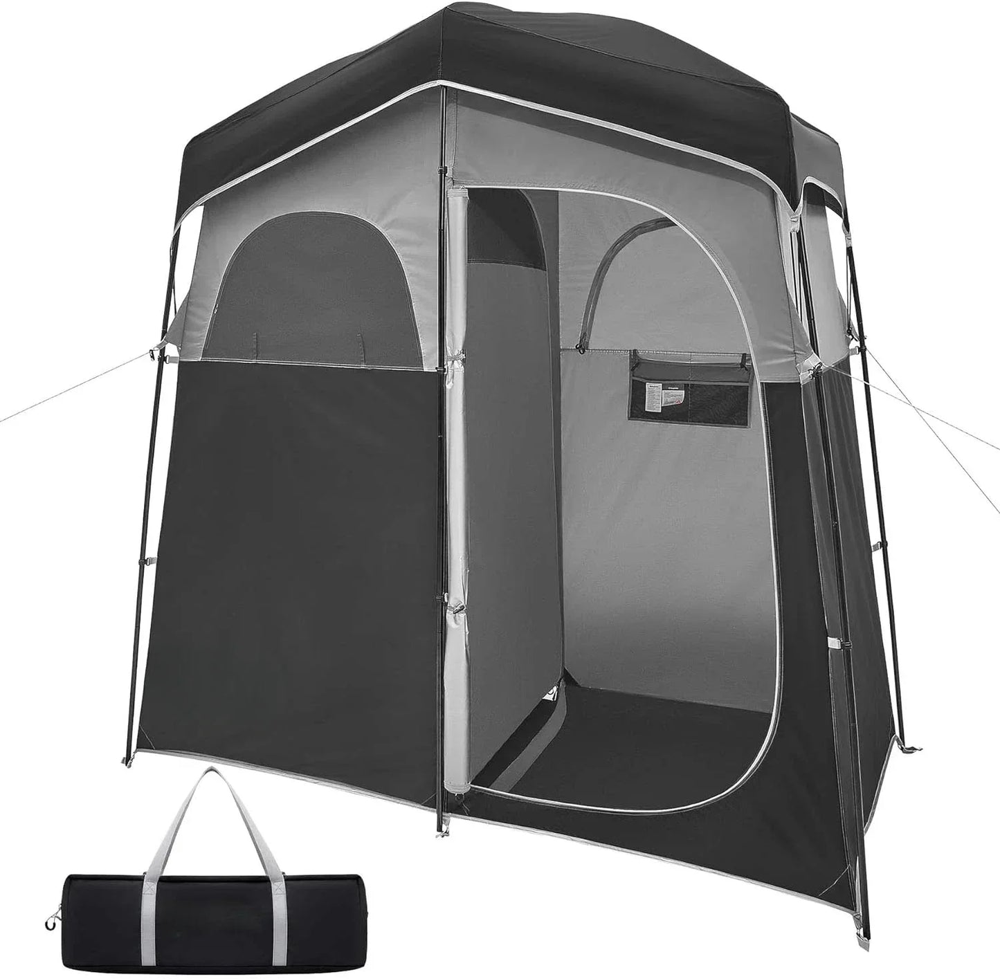 Portable Oversized Shower Privacy Tent Kit