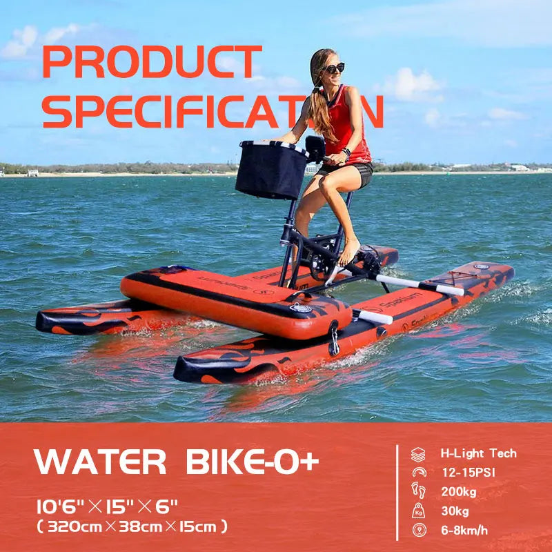 Portable Inflatable Fishing Water Bike