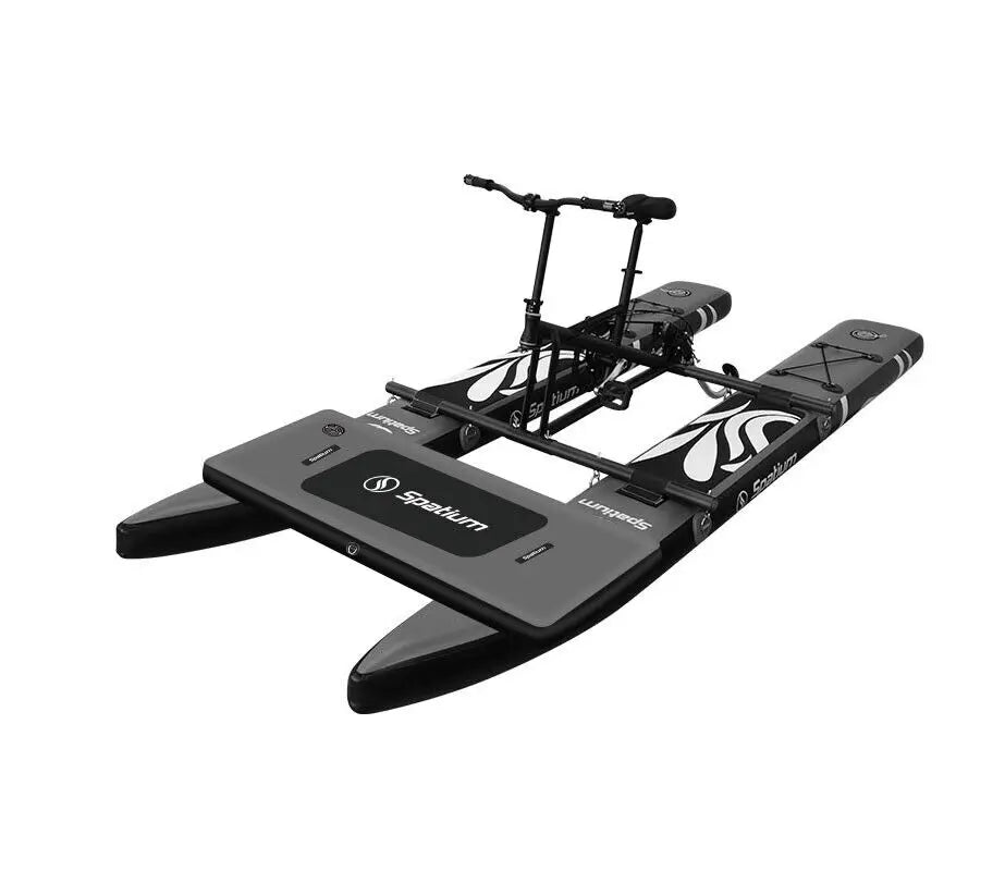 Inflatable Floating Pedal Bicycle Boat