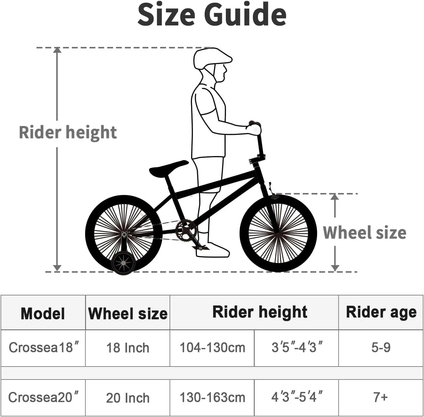 Kids 18 Inch Beginner Freestyle BMX Bike