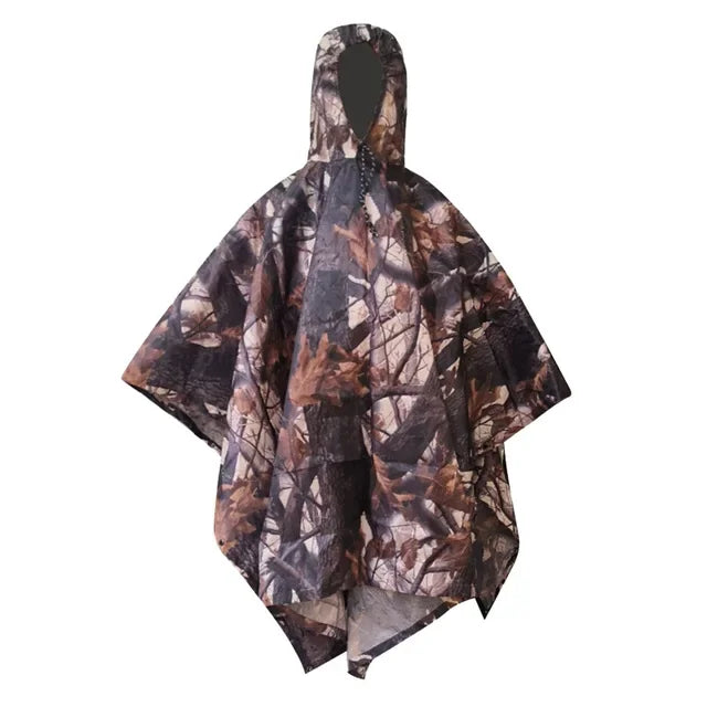 Portable 3 In 1Hiking Camping Poncho