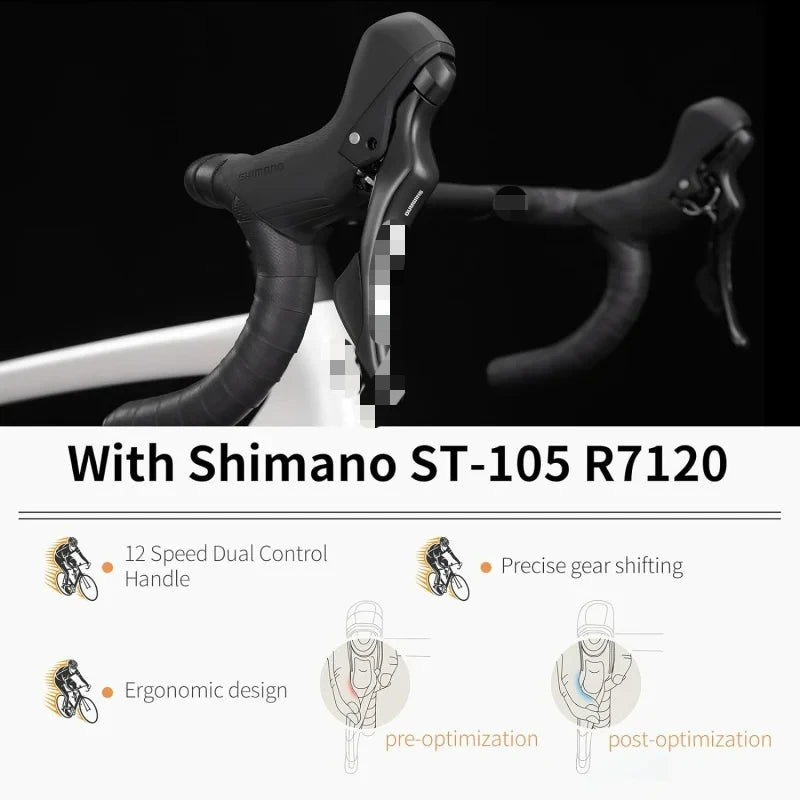 Lightweight Carbon Road Racing Bike