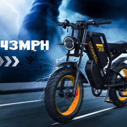 Fat Tire Electric Motorcycle