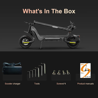 Powerful 1600W Dual Motor Electric Scooter