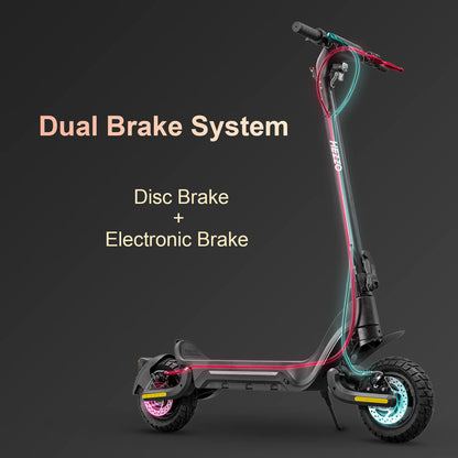 Powerful 1600W Dual Motor Electric Scooter