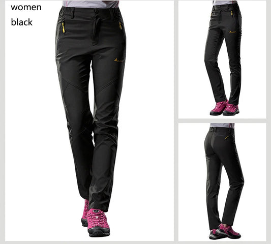 Women's  Waterproof Windproof Camping  Climbing Hiking Trousers