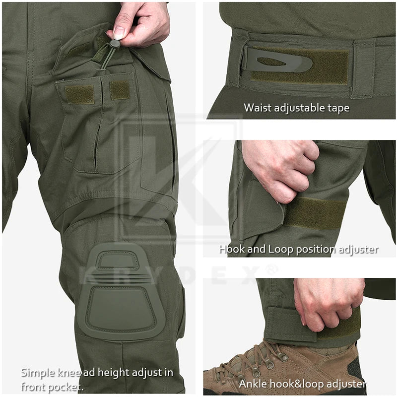 Men's Outdoor Pants With Knee Pads