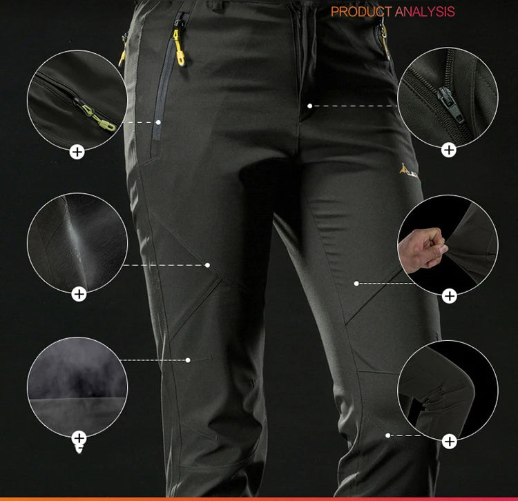 Women's  Waterproof Windproof Camping  Climbing Hiking Trousers
