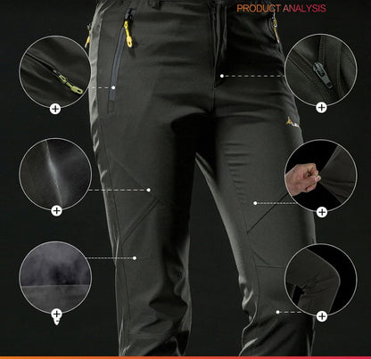 Women's  Waterproof Windproof Camping  Climbing Hiking Trousers