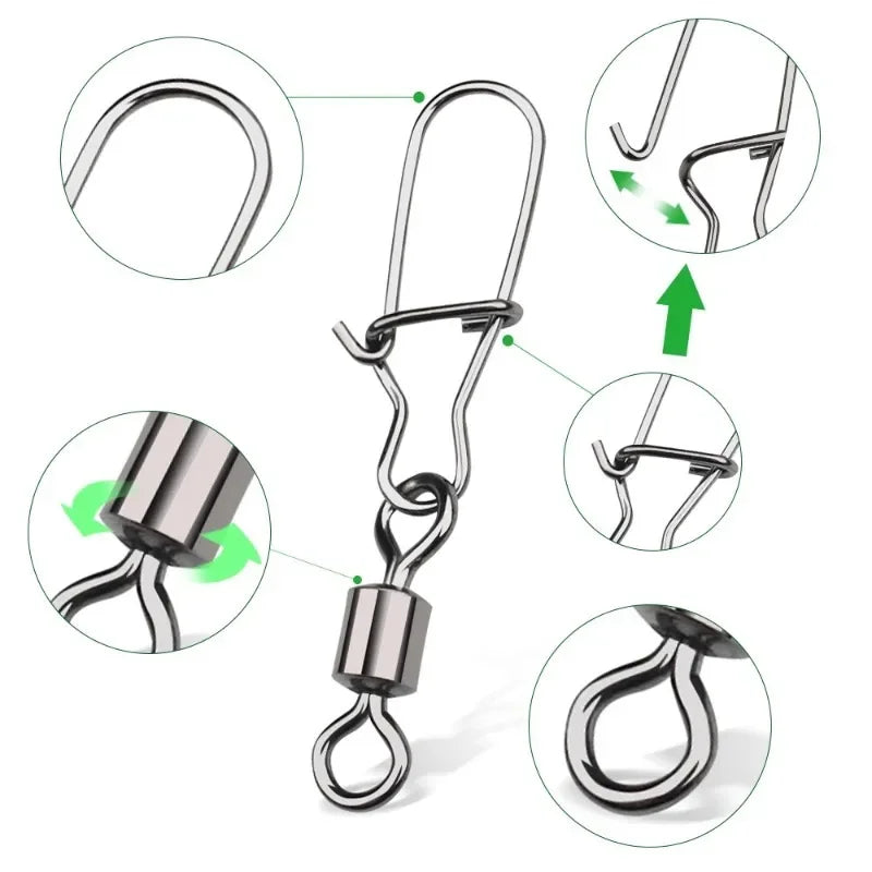 American Style Swivel Eight Shaped Ring Connector