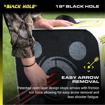 Portable Black Hole Archery Target