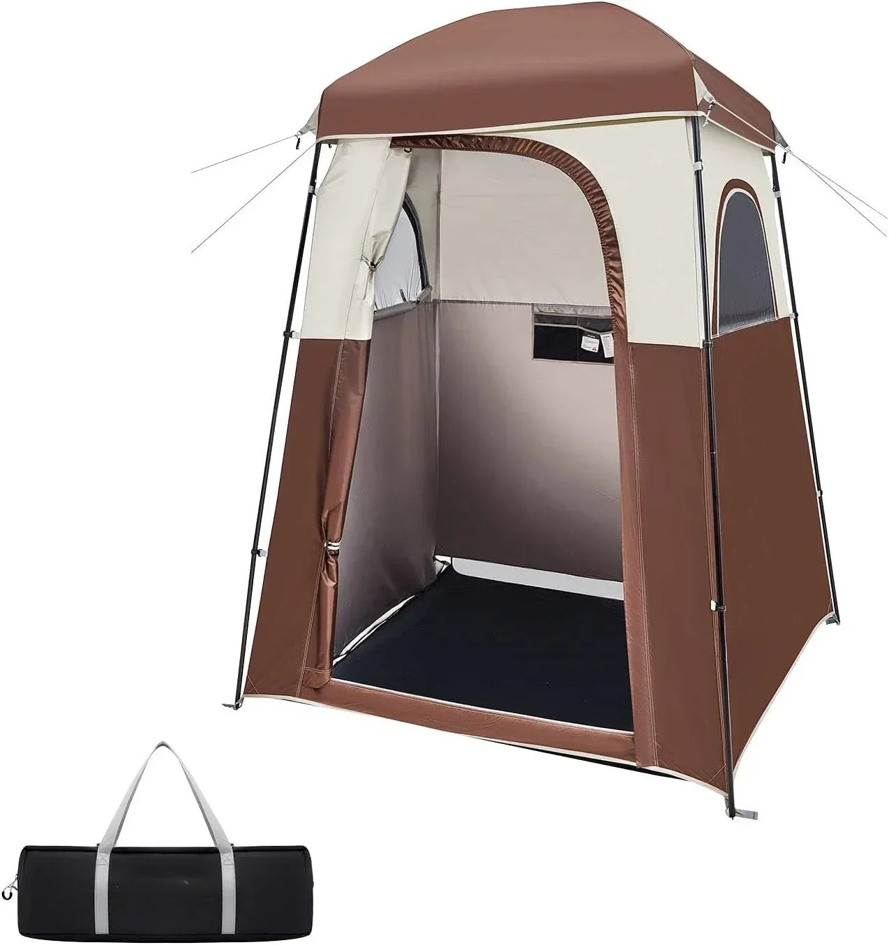 Portable Oversized Shower Privacy Tent Kit