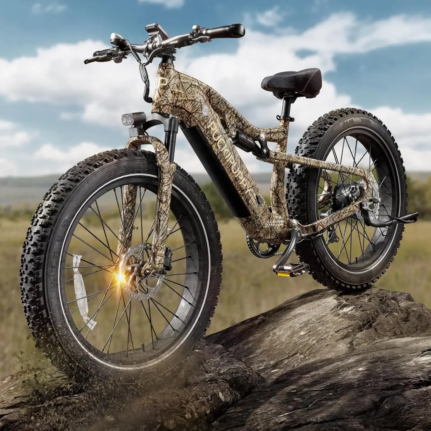 Fat Tire Full Suspension Ebike