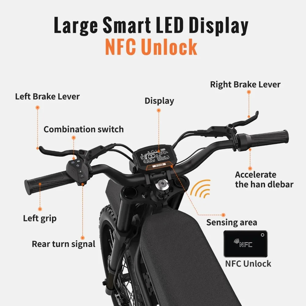 2000W Electric Dirt Bike