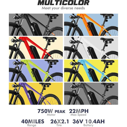 21 Speed Electric  Mountain Bike