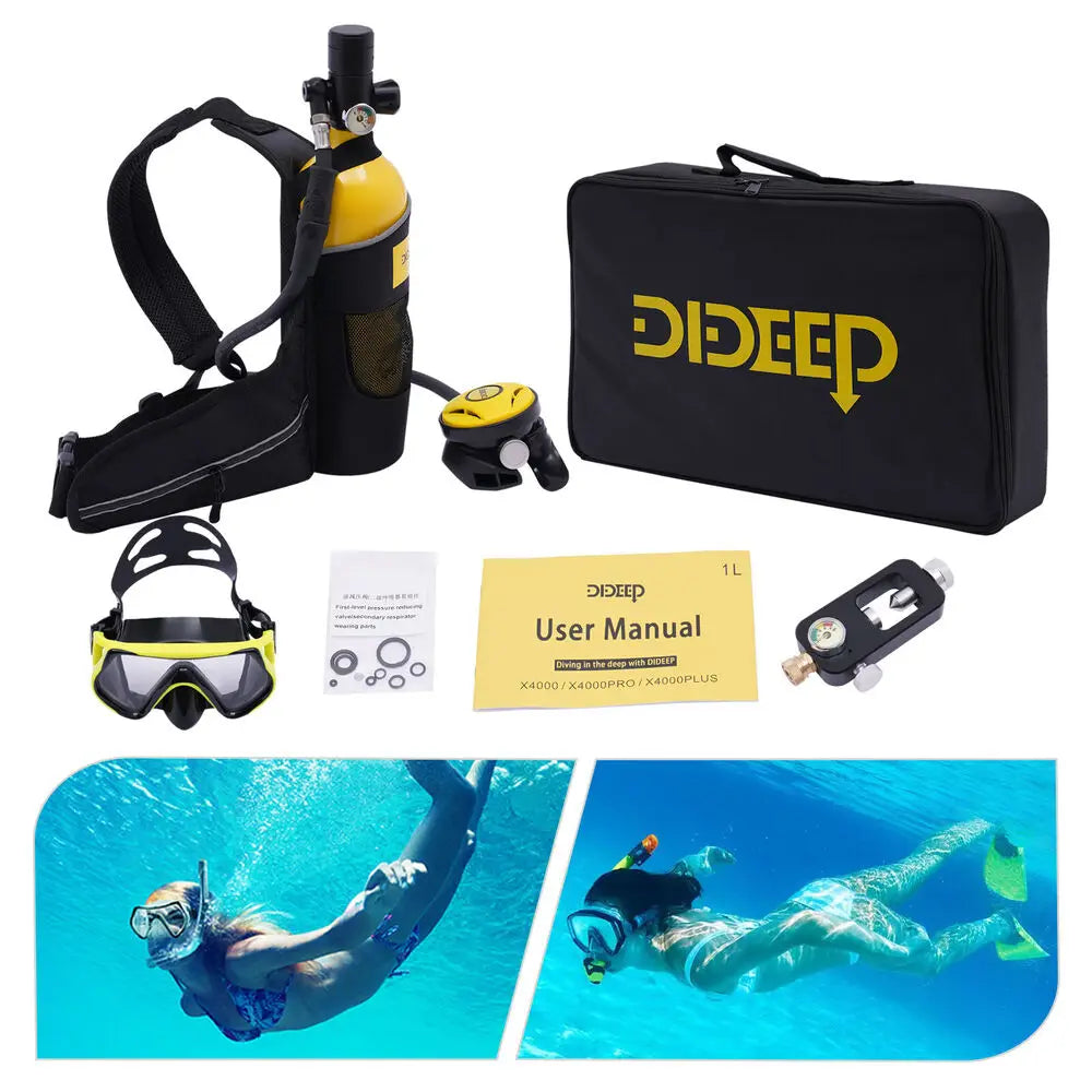 Reusable Mini Scuba Tank
