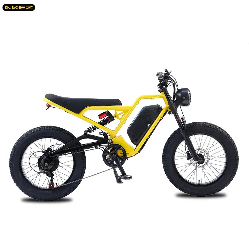 Electric Moped Style Motorcycle