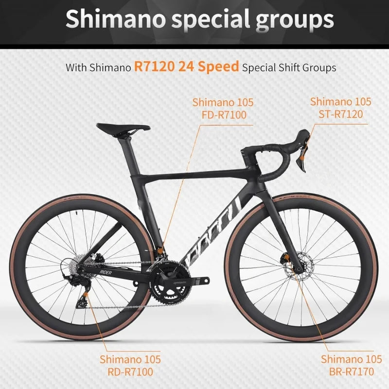 24 Speed Lightweight Road Racing Bike