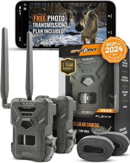 Twin Pack Trail Cameras With Night Vision