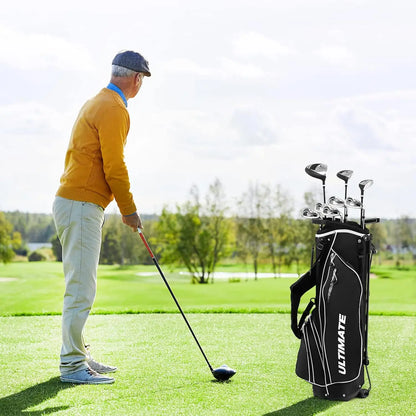 9/10 Piece Men's Complete Golf Clubs Set
