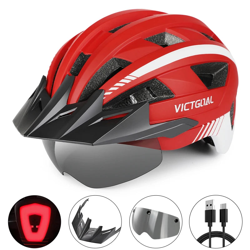 Unisex Mountain Bicycle Riding Helmet