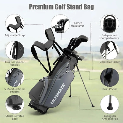 Men's Complete Golf Clubs Set Right Hand