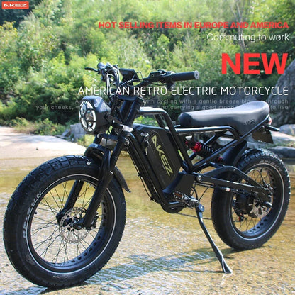 Electric Fat Tire Off-Road Bike