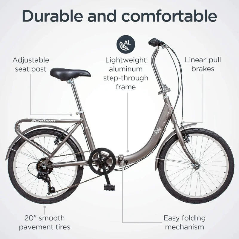 Commuter Folding Bike for Men & Women