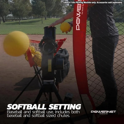 Variable Speed Baseball and Softball Pitching Machine