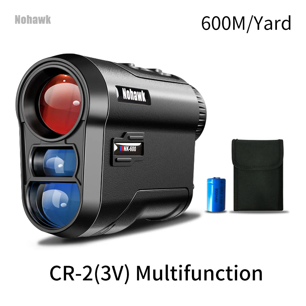 Golf & Hunting Rangefinder With Distance Meter