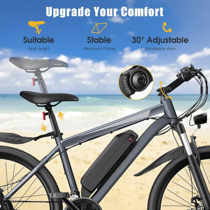 Commuter Electric Mountain Bike