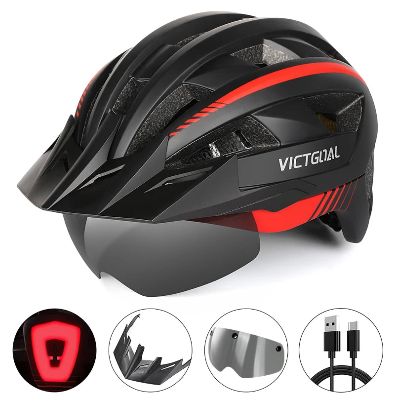 Unisex Mountain Bicycle Riding Helmet