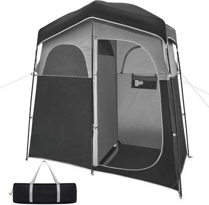 Portable Oversized Shower Privacy Tent Kit