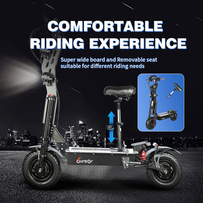 Foldable Powerful Adult Electric Scooter