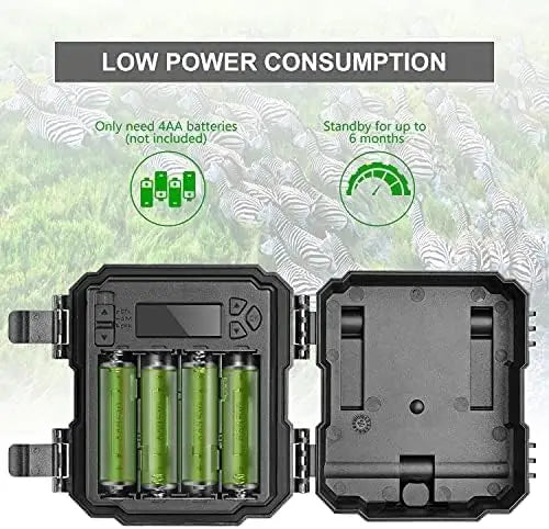 Waterproof 1080P Mini Trail Camera 2 Pack