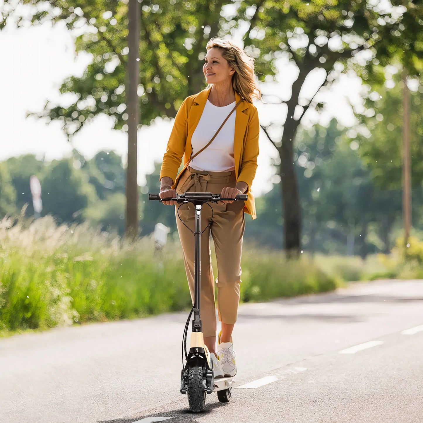 Powerful Off Road 1600W Folding Electric Scooter