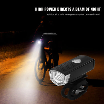 Cycling LED Front Rear Light Set