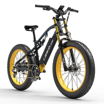 Fat Tire Electric Mountain Bike Cruiser