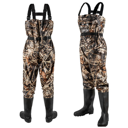 Men's Waterproof Fishing Waders with Boots