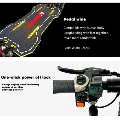 Foldable Dual Motors Electric scooter