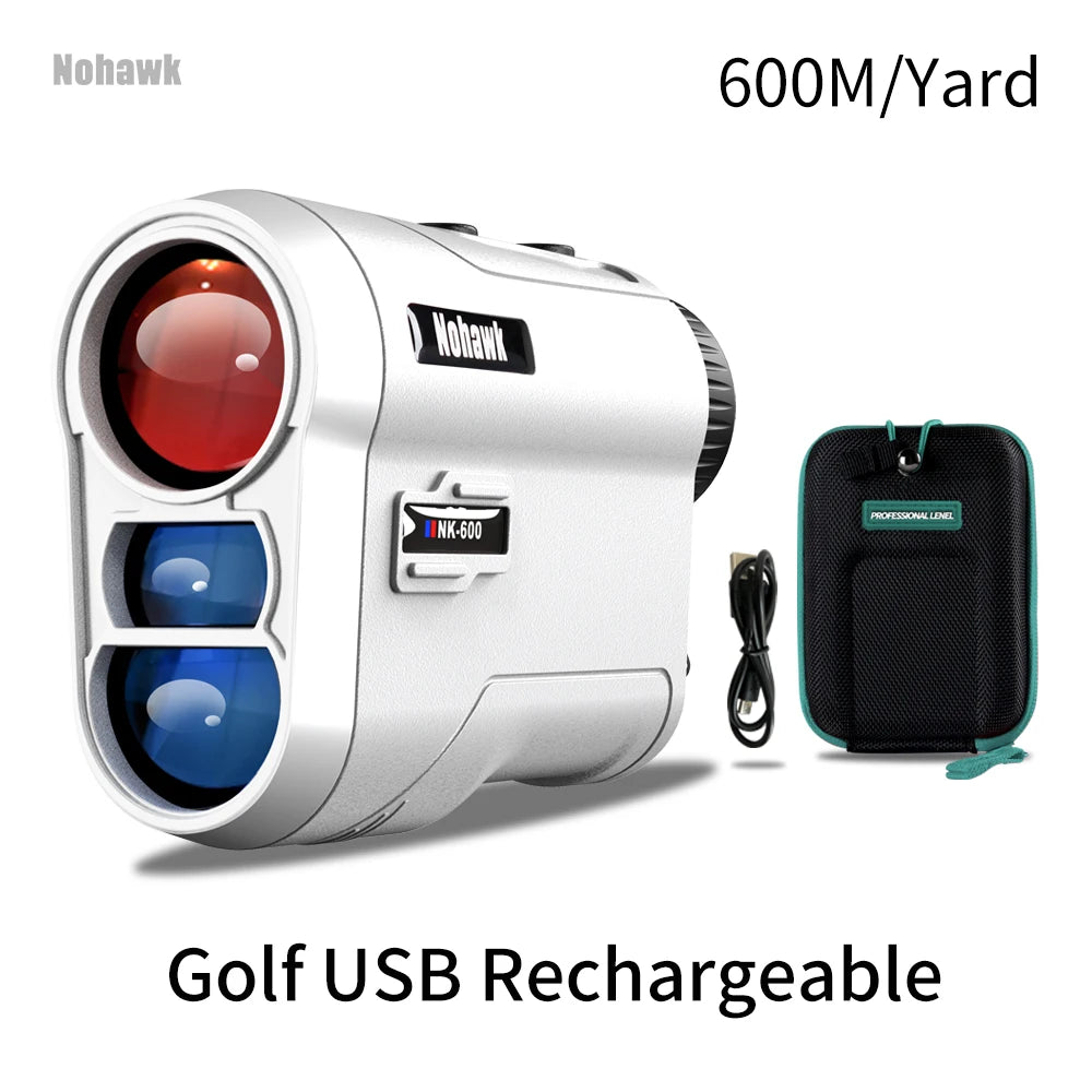 Golf & Hunting Rangefinder With Distance Meter