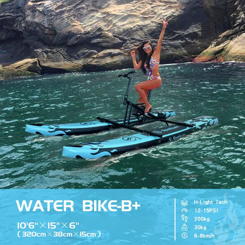 Portable Inflatable Fishing Water Bike