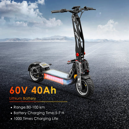 8000w Dual Motors Electric off-road Scooter