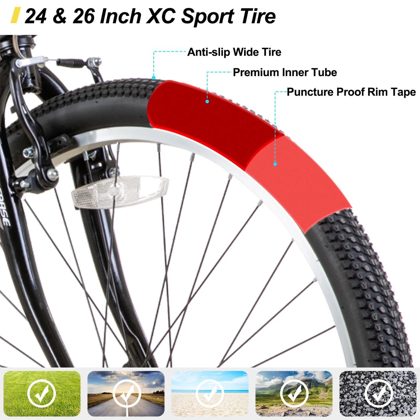 Unisex Mountain Bike
