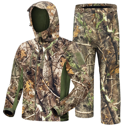 Multifunctional Hunting Clothes with Fleece Lining