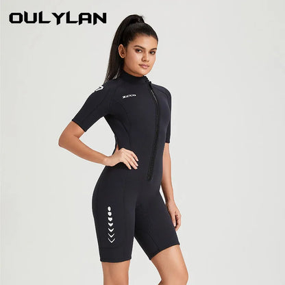 Neoprene Women's Short Sleeve Wetsuit