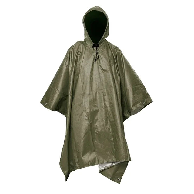 Portable 3 In 1Hiking Camping Poncho