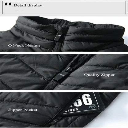 9 Area Self Heating Vest Jacket
