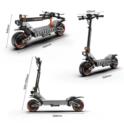 Foldable Electric Dual Motor Scooter